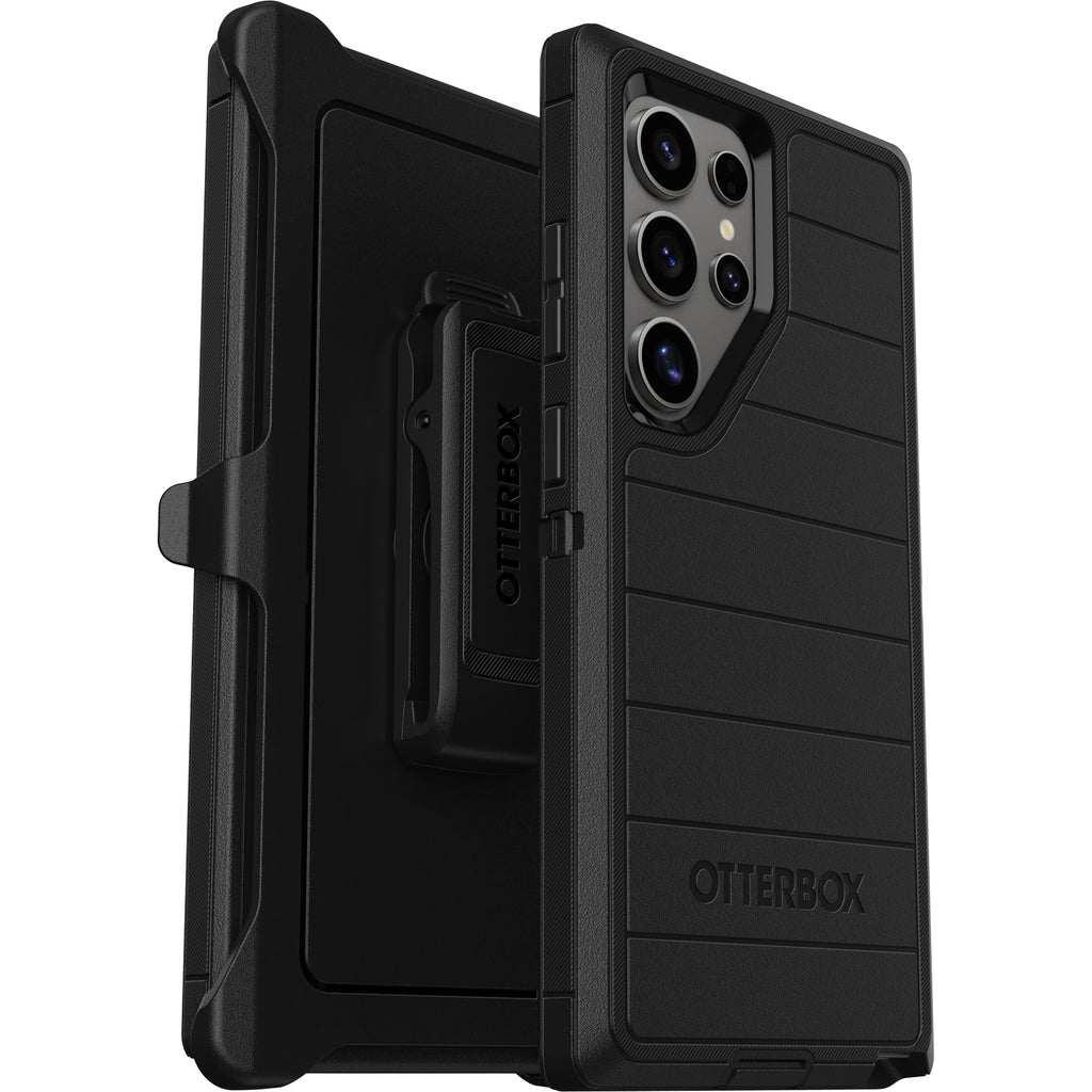 OtterBox - Defender Series Pro Hard Shell for Samsung Galaxy S24 Ultra - Black